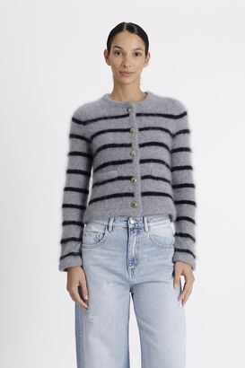 Cardigan aus Mink Wash Cashmere
