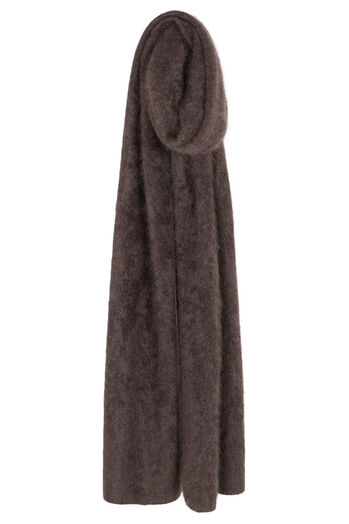 Schal aus Mink Wash Cashmere 