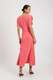 Midikleid mit Raffung