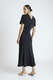Midikleid mit Raffung