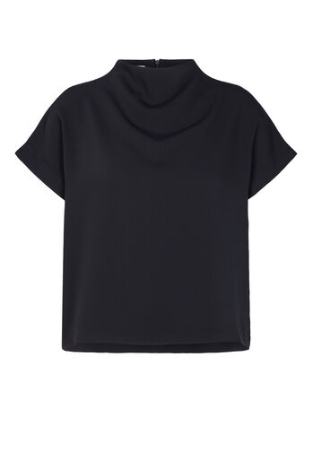 Bluse mit Turtleneck