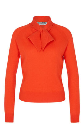 Cashmere Pullover mit Schluppe