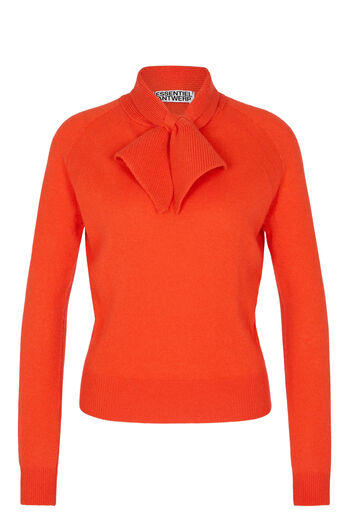 Cashmere Pullover mit Schluppe