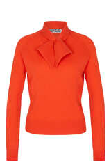 Cashmere Pullover mit Schluppe