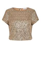Bluse mit Pailletten