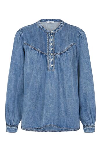 Bluse Sunna mit Stitching