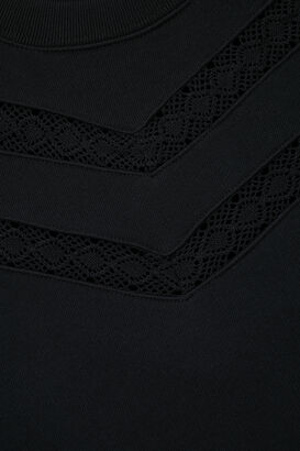 Sweatshirt Isles mit Spitzendetails