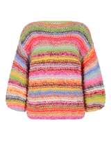 Handgestrickter Pullover Rosa