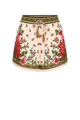 Shorts Flora mit Leinen