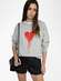 Sweatshirt Flowing Heart 