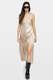 Kleid Rippie Satin 