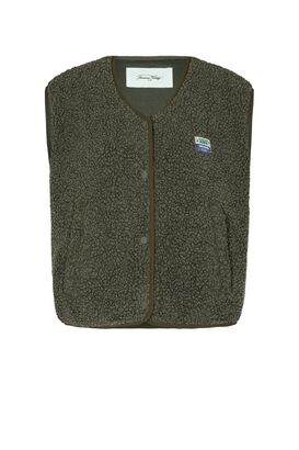 Weste aus Teddyfleece