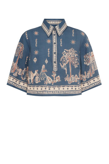 Bluse Acacia Cropped Shirt