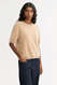 Brushed Short Sleeve Pullover