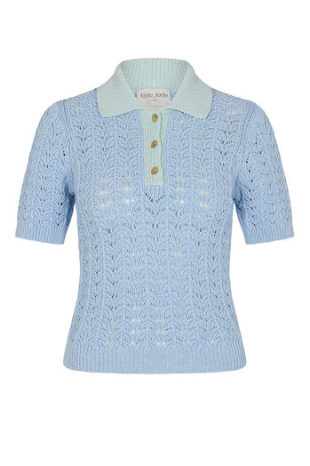 Pullover mit Polokragen