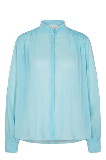 Bluse aus Baumwoll Voile 