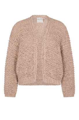 Cardigan aus Bändchengarn