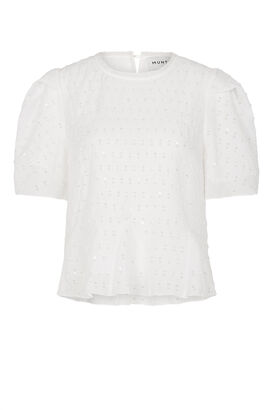 Bluse mit Pailletten