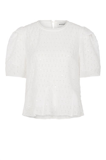 Bluse mit Pailletten