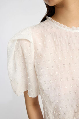 Bluse mit Pailletten