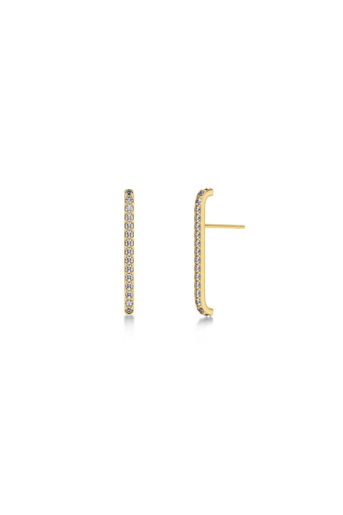 Ohrringe Plié Lobe Studs Gold
