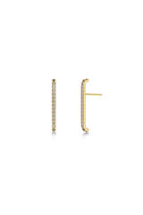 Ohrringe Plié Lobe Studs Gold