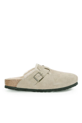 Mules Boston mit Lammfell
