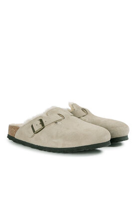 Mules Boston mit Lammfell