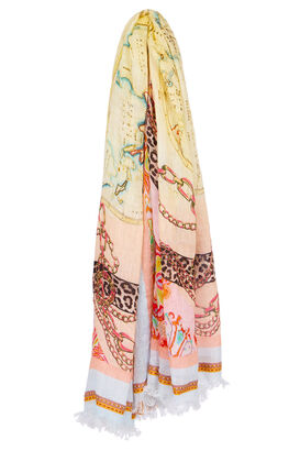 Tuch mit Leinen und Baumwolle 