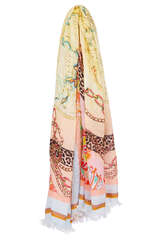 Tuch mit Leinen und Baumwolle 