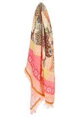 Tuch mit Leinen und Baumwolle 