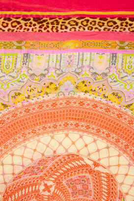 Tuch mit Leinen und Baumwolle 