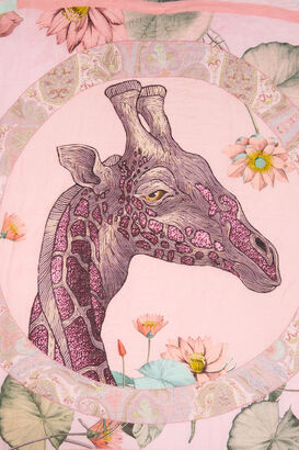 Tuch mit Leinen und Baumwolle 