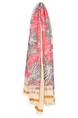 Tuch mit Leinen und Baumwolle 