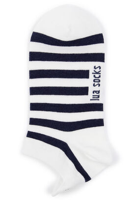 Sneakersocken mit Herz Applikation