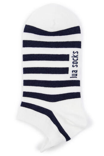 Sneakersocken mit Herz Applikation