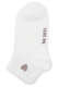 Socken mit Herz Strickerei