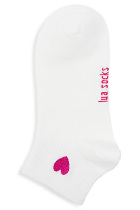 Socken mit Herz Applikation