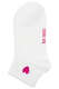 Socken mit Herz Applikation