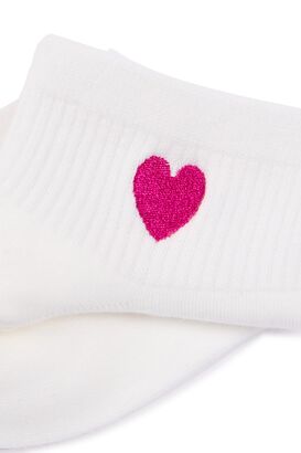 Socken mit Herz Applikation