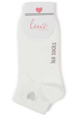 Socken mit Herz Strickerei