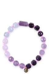 Armband Precius mit Halbedelstein, Flieder