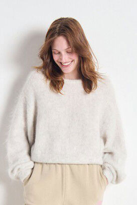 Pullover Nib mit Alpaca