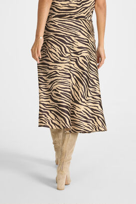 Rock mit Zebra Print