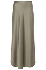 Maxi-Rock in Satin Optik