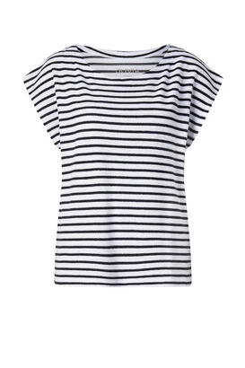 Frottee Shirt mit Baumwolle 