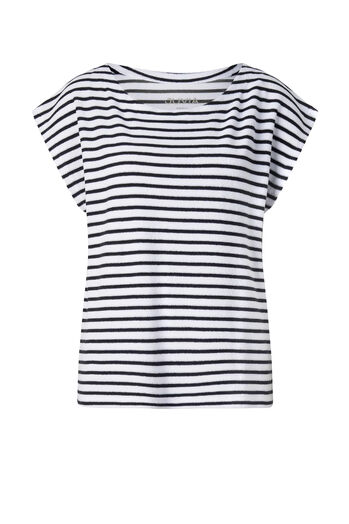 Frottee Shirt mit Baumwolle 