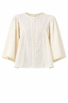 Bluse Davin aus Seersucker 