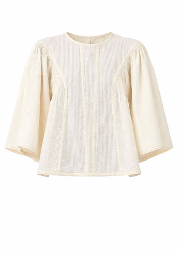 Bluse Davin aus Seersucker 