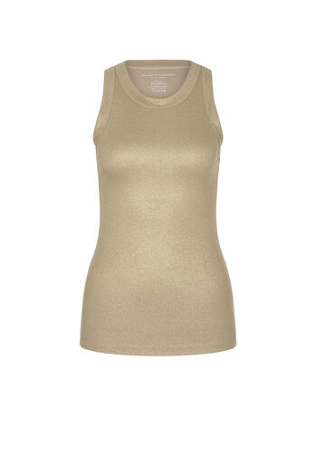 Top mit Gold Metallic Coating